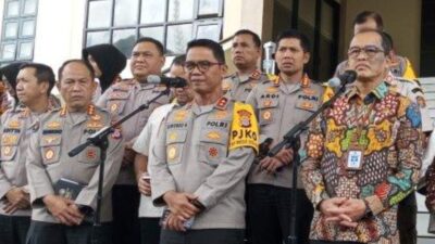 Kapolda DIY, Irjen Suwondo Nainggolan usai rapat koordinasi bersama instansi terkait tentang peredaran miras ilegal di Mapolda DI Yogyakarta pada Jumat (1/11). (IST)