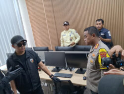 Polisi Geledah Kantor Judi Online Oknum Pegawai Komdigi