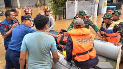 122 RT dan 2 Ruas Jalan di Jakarta Terendam Banjir, Berikut Titik Lokasinya