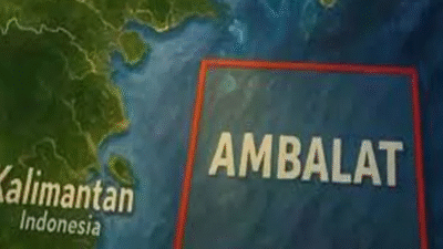 Ilustrasi - Wilayah laut yang menjadi objek sengketa antara Indonesia dan Malaysia di kawasan Ambalat, Laut Sulawesi. (Dok. Ilustrasi/Faktakalbar.id)
