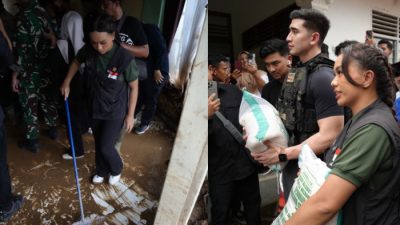 Terobos Lokasi Banjir, Zita Anjani Pastikan Warga Terdampak Banjir Sumbar Dapat Kehidupan Darurat yang Layak
