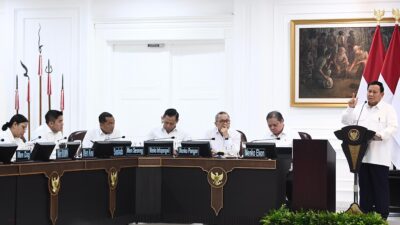 Presiden Prabowo Puji Kinerja Para Menteri Kabinet Merah Putih