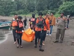 Tujuh Hari Pencarian, Korban Tenggelam di Pantai Pulo Manuk Ditemukan Tewas di Pelabuhan Ratu