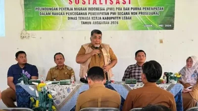 Mayoritas ke Arab Saudi, 106 Pekerja Migran Asal Lebak Berangkat ke Luar Negeri hingga Mei 2026