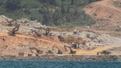 Pembangunan Smelter PT DIB di Pulau Penebang Diduga Cemari Ekosistem Pesisir
